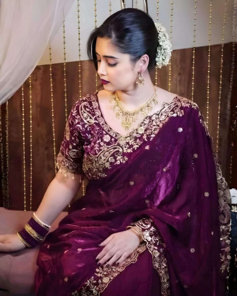 purple-color-original-indian-jimmy-choo-silk-party-saree-ready-with-blouse
